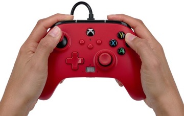 Проводная панель PowerA Xbox Series X/S Artisan Red
