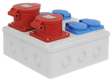 СТРОИТЕЛЬНОЕ РАСПРЕДЕЛИТЕЛЬНОЕ УСТРОЙСТВО 2Х16/4 4х230В