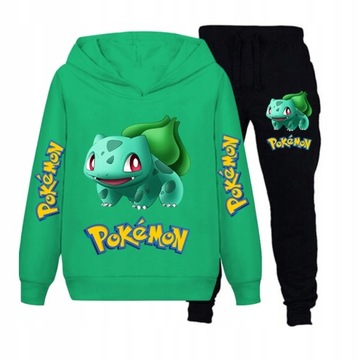 DRES POKEMON BULBASAUR BLUZA SPODNIE ROZMIARYnull