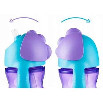 AVENT Кружка-бутылка с гибкой трубочкой 9м+ 200мл 796/02