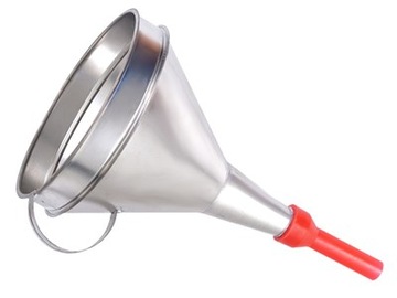 Lejek metalowy prosty z plastikową końcówką