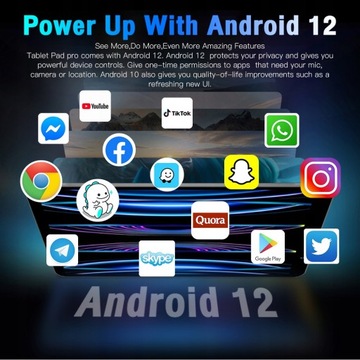 Планшет 8,0 дюйма Android 10 5G SIM WiFi GPS1 16 ТБ Tab14, синий, Android