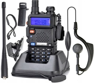 Baofeng UV-5R ЖЕСТКИЙ РАДИОТЕЛЕФОН РАЦИЯ УКВ УВЧ СКАНЕР