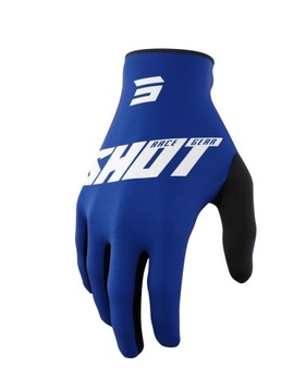Rękawice Cross Enduro DEVO RAW BURST BLUE 3XL