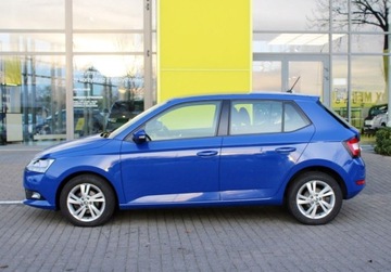 Skoda Fabia III Hatchback Facelifting 1.0 TSI 95KM 2020 Skoda Fabia 1.0 TSI 95KM M5 Ambition Czujniki parkowania SmartLink SalonPL, zdjęcie 9