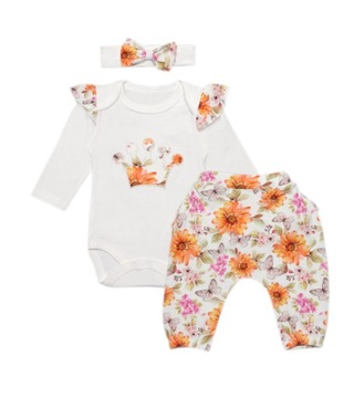KOMPLET 3 CZĘŚCIOWY BODY SPODENKI+OPASKA R.80