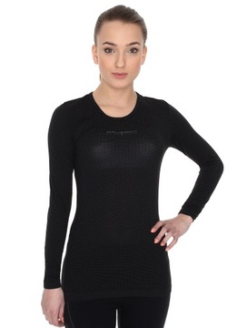 BRUBECK BASE LAYER KOSZULKA TERMOAKTYWNA UNISEX DŁUGI RĘKAW POTÓWKA L