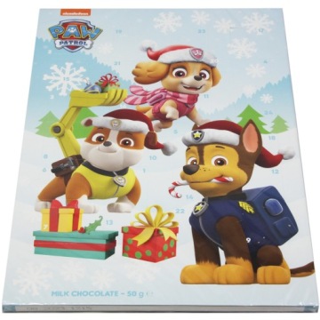 Шоколадные конфеты Адвент-календарь 65 г с Дедом Морозом
