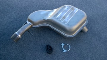 VOLVO S60 2001-2010 TŁUMIK KOŃCOWY Z AKCESORIAMI