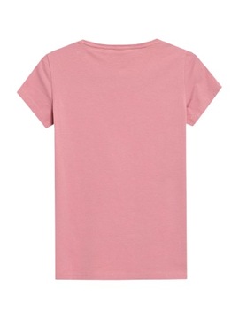 Koszulka Damska T-shirt 4F H4Z22 TSD350 różowa