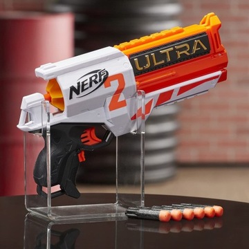 NERF ULTRA ДВУХРУСТИТЕЛЬНАЯ ПУШКА НА 6 ВЫСТРЕЛ