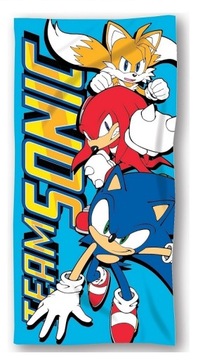 Ręcznik plażowy dziecięcy 70x140 Sonic son