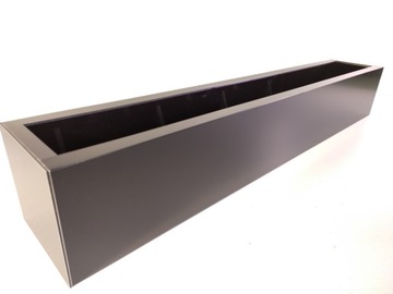 ПРЯМОУГОЛЬНЫЙ АЛЮМИНИЕВЫЙ ГОРШОК, РАЗМЕР 120