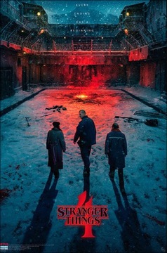 Stranger Things 4 Russia - plakat 61x91,5 cm