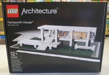 LEGO 21009 АРХИТЕКТУРНЫЙ ДОМ ФАРНСВОРТА — УНИКАЛЬНЫЙ США