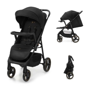 KINDERKRAFT візок прогулянковий TRIG 3 TRAY для дитини до 22 кг великі колеса+таця