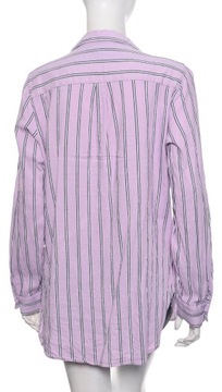 NEXT liliowa tunika koszulowa w prążek r. 44