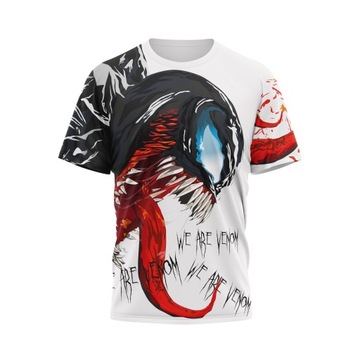 T-Shirt Termoaktywny Sportowy Venom White XXL