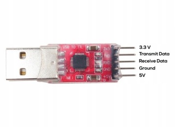 USB-UART, RS232, преобразователь CP2102, 3,3В 5В + кабели