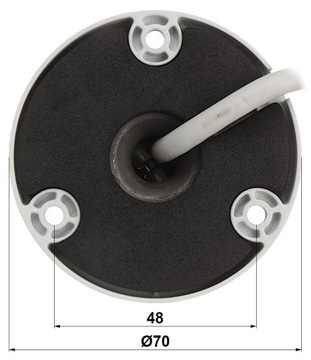 8-мегапиксельная IP-камера DAHUA для мониторинга IPC-HFW3841E-AS-0360B ПРОФЕССИОНАЛЬНАЯ
