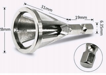 FAZOWNIK PLANOWANIE GWINTÓW NAŻYNKA GRATOWNIK GWINTOWNIK ROZWIERTAK BIT