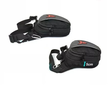 Мотоциклетная сумка на ногу GREEN LOGO