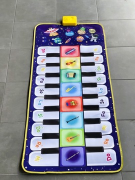 MATA MUZYCZNA INTERAKTYWNA DO TAŃCZENIA PIANINKO GRA TANECZNA ZRĘCZNOŚCIOWA