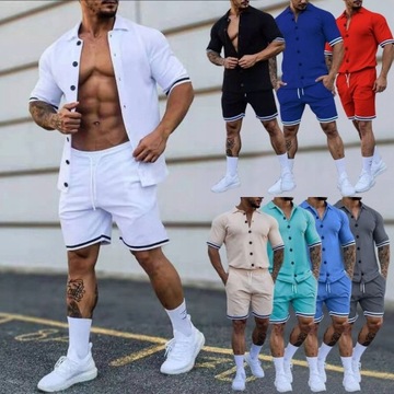 Męski Zestaw Dresów Letnich,3XL