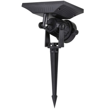 Reflektor ogrodowy solarny LED RGB wbijany Lampa na szpikulec mocna
