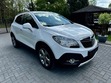 Opel Mokka I SUV 1.4 Turbo ECOTEC 140KM 2014 Opel Mokka 1.4T 140KM Navi Kamera Skóry Oryginalny lakier Podgrzewane fotel, zdjęcie 12