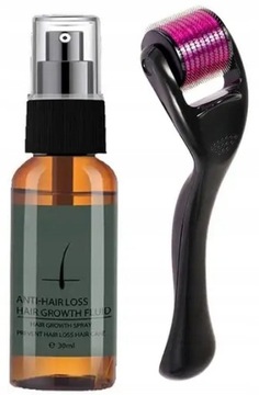 Набор для роста бороды Сыворотка 30 мл и валик