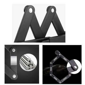 ПОРТАТИВНЫЙ ПРОТИВОУГОННЫЙ ВЕЛОСИПЕДНЫЙ ЦЕПНОЙ ЗАМОК