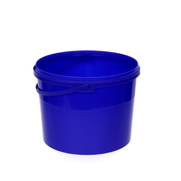 BenBow Wiadro z pokrywką 10l niebieskie