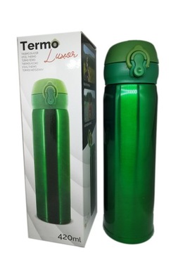 Kubek TERMICZNY 420 ml termos na wycieczkę do auta
