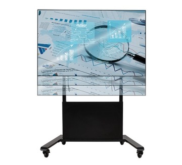 Statyw elektryczny B-tech BT8568/B VESA 1000x600