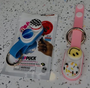 POPPUCK fidget toy Pop Puck ANTYSTRES BRELOK WZORY