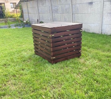 Большой комиссист с крышкой 1200L, установка без использования лакированных инструментов