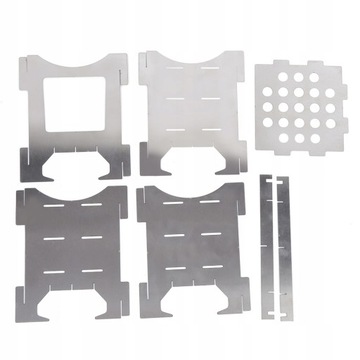 ТИТАНОВАЯ ПОРТАТИВНАЯ ДРОВЯНАЯ ПЕЧЬ СНИЖЕ