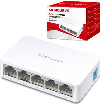 Switch Mercusys MS105 5x 10/100Mb/s