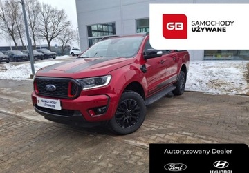 Ford Ranger V Podwójna kabina Facelifting 2019 2.0 EcoBlue 213KM 2022 Ford Ranger Ford Ranger 2.0 EcoBlue 213KM Automat 4X4 SalonPL FV23 2.0