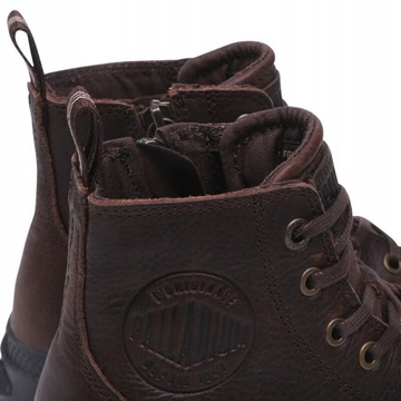 Buty PALLADIUM PAMPA ZIP LEATHER skórzane na suwak