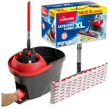 VILEDA MOP OBROTOWY Płaski Ultramat Turbo XL 42CM!