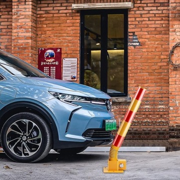 Blokada Parkingowa Miejsca Parkingowego na SPRĘŻYNIE Składana Słupek Klucz