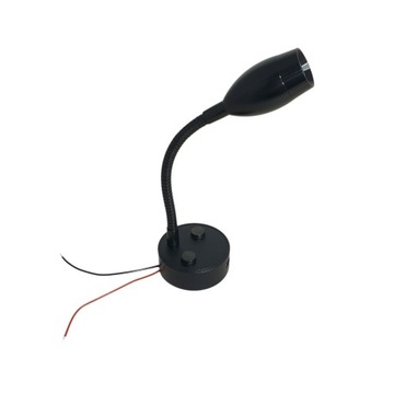 Светодиодный настенный светильник 12 В 24 В Крытый кемпер с прицепом на гибкой стойке, черный USB