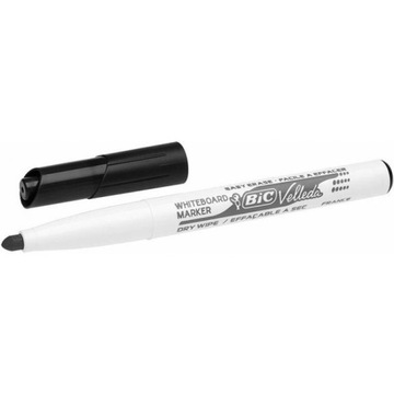 Marker suchościeralny do tablic BIC Velleda czarny slim