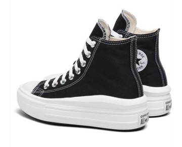 Converse Trampki Unisex Chuck Taylor All Star Move czarne 37 EU