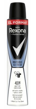 Rexona Men Invisible Ice Fresh Spray antyperspirant dla mężczyzn 200ml