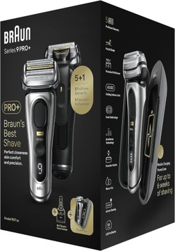 Braun Series 9 Pro+ 9577cc srebrny