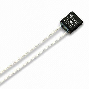 Bezpiecznik termiczny 1A 125°C 250VAC