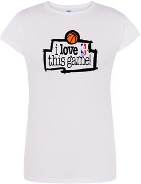 KOSZULKA damska NBA i love this game XL